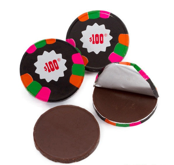 Dark Mint $100 Black Poker Chips in Bulk 10LB