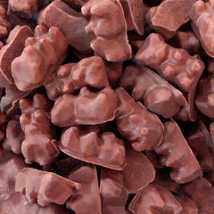 Chocolate Covered Cinnamon Bears 27LB Bulk
