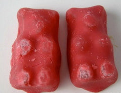 Gummy Bear Dips Raspberry 8LB Bulk