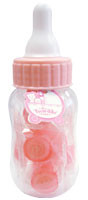 Pink Baby Bottles 12 Count