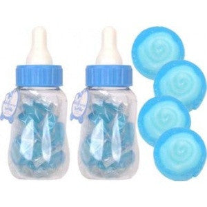Blue Baby Bottles 12 Count