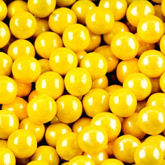 Pearl Yellow Sixlets 10LB Bulk