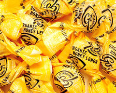 Honey Lemon Organic Hard Candy 5LB Bulk