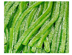Green Apple Sour Power Straws 200 Ct