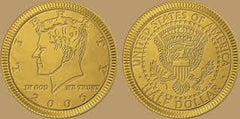 Gold Coin-Kennedy  6LB