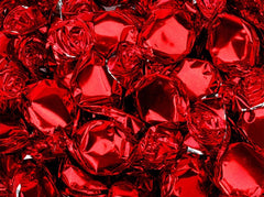Cherry Red Foil Hard Candies 5LB Bulk