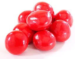 Red Chocolate Bing Cherries pastel candy  10LB Bulk