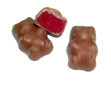 Chocolate Covered Cinnamon Bears 27LB Bulk