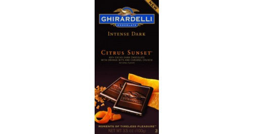 Dark Chocolate Citrus Sunset 3.5oz 12 Count