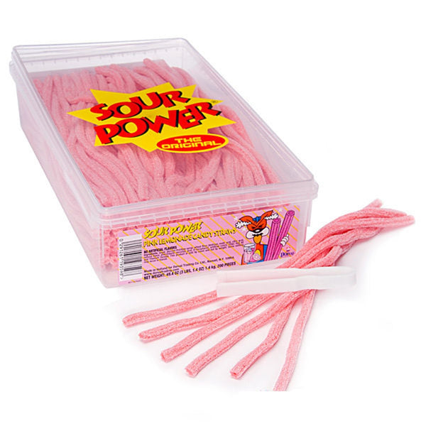 Watermelon Sour Power Straws 200CT.