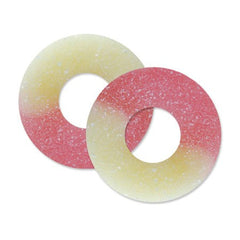 Strawberry-Banana Gummi Rings 4.5LBS