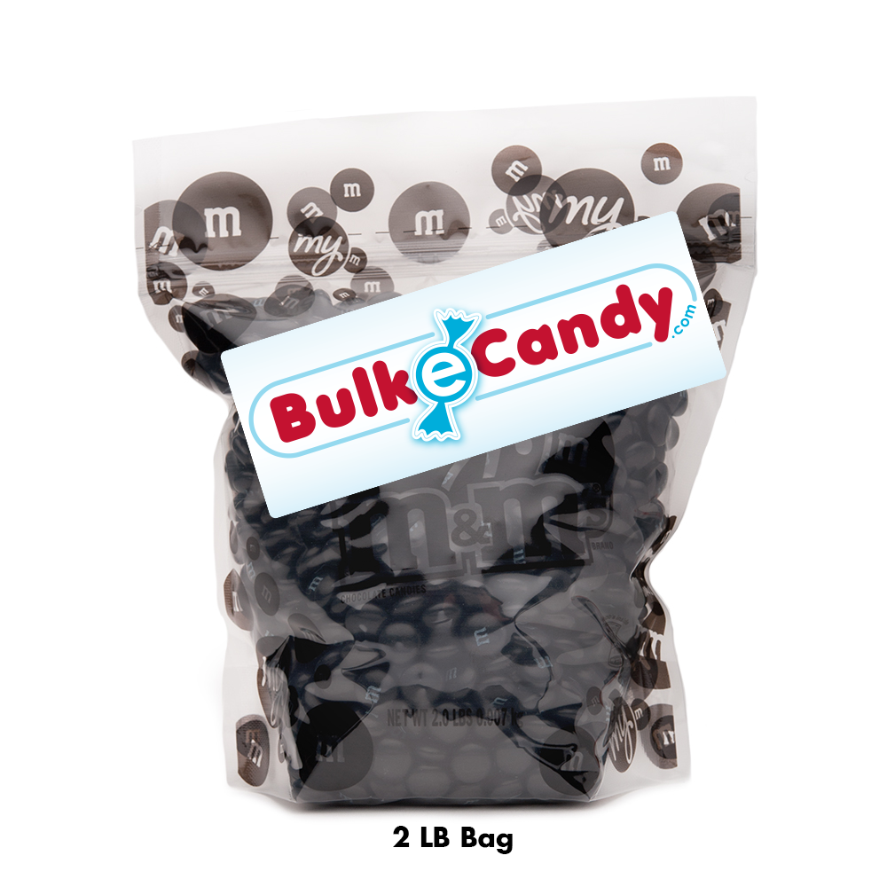 Bulk Black M&M's 2pounds M&M Colorworks – /SnackerzInc.