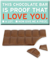 This Chocolate Bar Is Proof That I Love You 3.5oz 10 Count