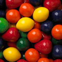 Assorted Mouthfull Unfilled Gumballs 138 Count