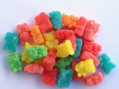 Sour Neon Gummy Bears 5LB Bulk
