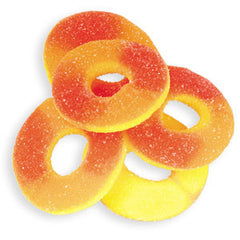 Gummallos Peach Rings 5LB Bulk