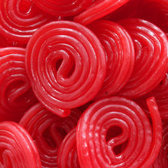 Red Strawberry Licorice Wheels 5LB