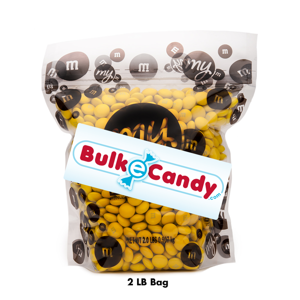 Bulk Yellow M&M's 2pounds M&M Colorworks