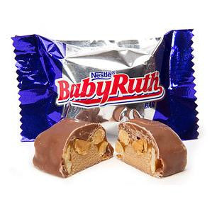 Baby Ruth Fun Size 5LB Bulk | bulkecandy.com – BulkECandy.com/SnackerzInc.