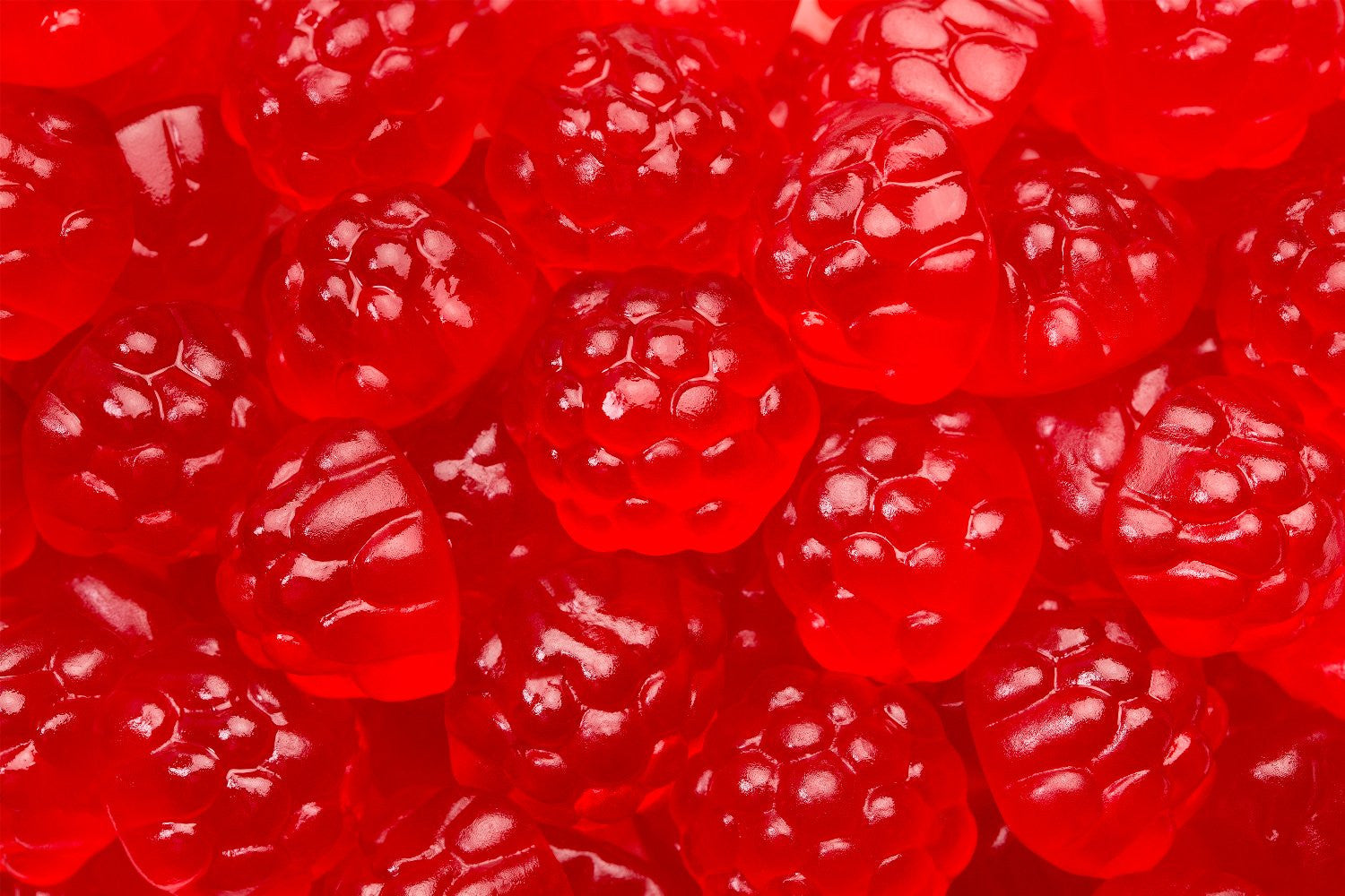 Bulk Raspberry Gummies Ripe Red Gummi Raspberry – BulkECandy.com/SnackerzInc.