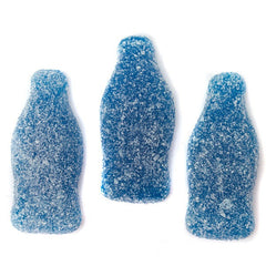 Blue Sour Gummi Cola Bottles 11LB Bulk
