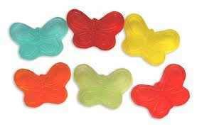 Gummi Butterflies Assorted (6 Flavors) 5LBS