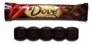 Dove Dark Chocolate Bar 24 Count
