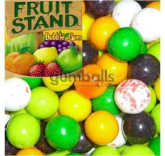 Fruit Stand Gumballs 1" 850 Count Bulk