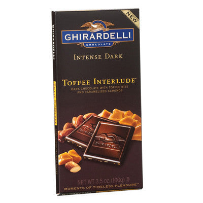 Dark Chocolate Toffee Interlude 3.5oz 12 Count