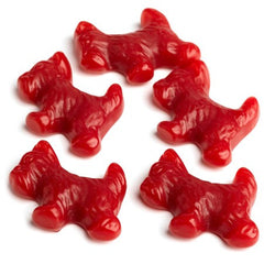 Red Wild Cherry Licorice Scotties 5LB