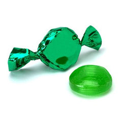 Lime Green Foil Hard Candies 5LB Bulk