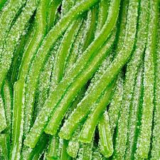 Green Apple Sour Punch Straws 15LB Bulk