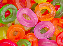 Gummi Assorted Mini Rings 5LB Bulk