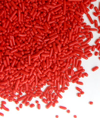 Red Sprinkles - 6LB Case Bulk