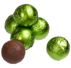 Kiwi Chocolate Foil Balls 10LB Bulk