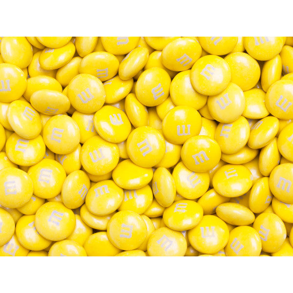 M&M's Single Colors - 10lb - Yellow –