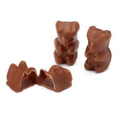Milk Chocolate Covered Gummi Bears 8LB Bulk