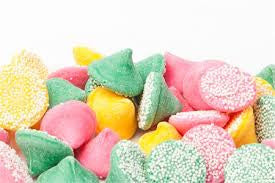 Smooth & Melty Kisses Nonpareils - Assorted 25LB Bulk