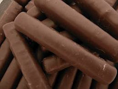 Dark Chocolate Orange Sticks 7.25LB Bulk