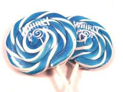 Whirly Pops Light Blue / White 3" 1.5 Oz 60 Count