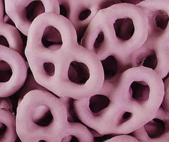 Yogurt Blueberry Lavender Pretzels 15LB Bulk