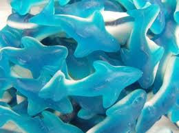 Gummi Blue Sharks 5LB Bulk