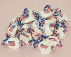 American Flag Taffy 5LB Bulk